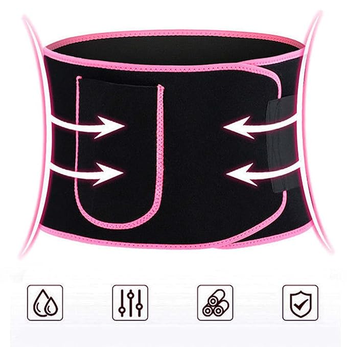 Adjustable Waist Trimmer Sweat Belt .